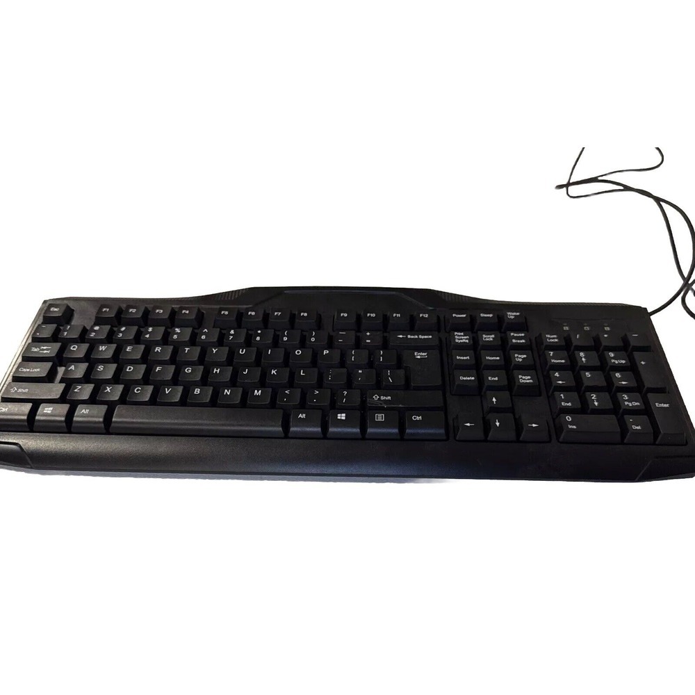 iMicro KB-819EB Wired Keyboard, Tested Works, Computer,‎ Electronics, Typing
